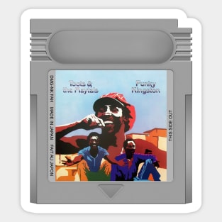 Funky Kingston Game Cartridge Sticker